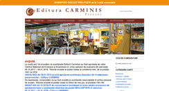 Desktop Screenshot of carminis.ro